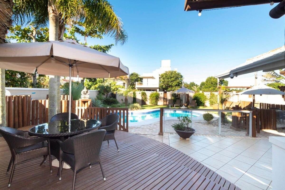5 Quartos Piscina E Espaco Gourmet Bombinhas Exteriör bild