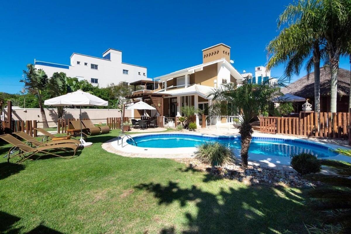 5 Quartos Piscina E Espaco Gourmet Bombinhas Exteriör bild