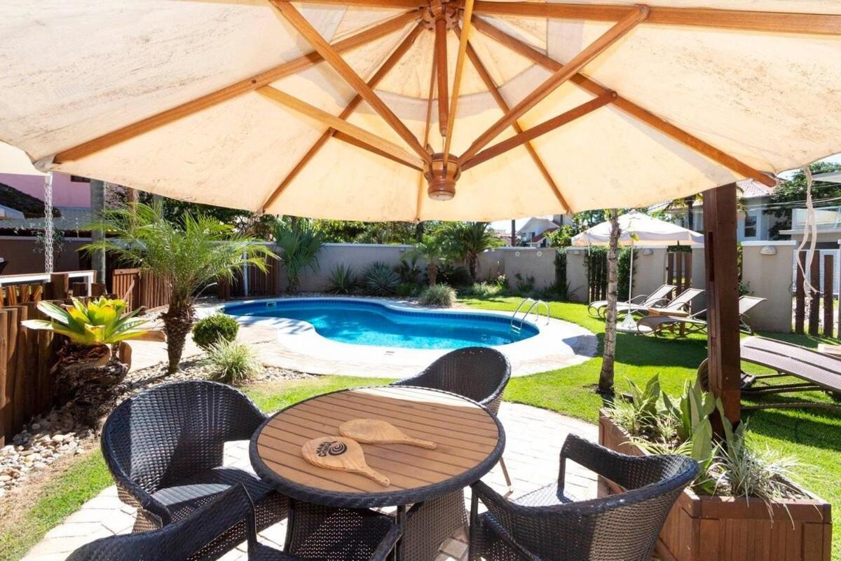 5 Quartos Piscina E Espaco Gourmet Bombinhas Exteriör bild